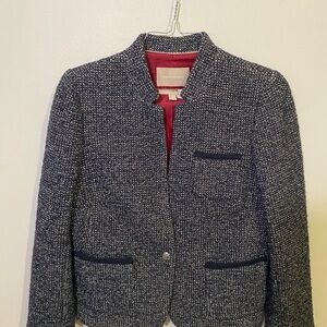 Banana Republic Women's Black Tweed Blazer